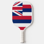 Raquette De Pickleball Drapeau Hawaï (Recto)