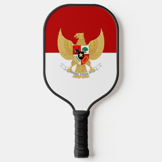 Raquette De Pickleball Drapeau indonésien (Recto)