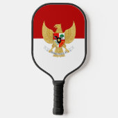 Raquette De Pickleball Drapeau indonésien (Verso)