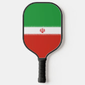 Raquette De Pickleball Drapeau iranien (Verso)