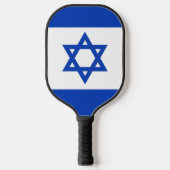 Raquette De Pickleball Drapeau Israël (Recto)