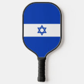Raquette De Pickleball Drapeau Israël (Verso)
