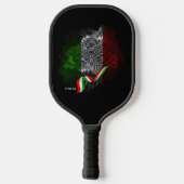 Raquette De Pickleball Drapeau italien (Verso)