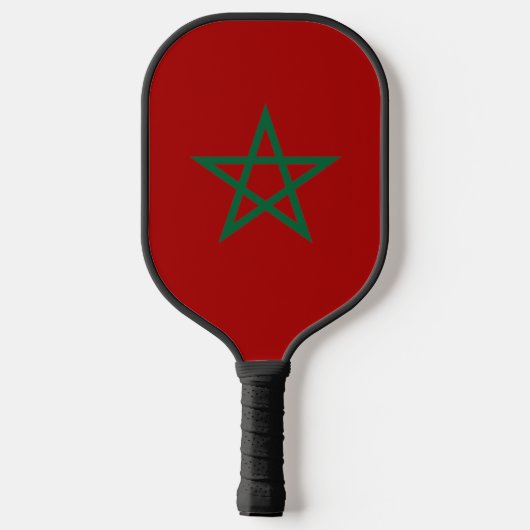 Raquette De Pickleball drapeau marocain (Verso)