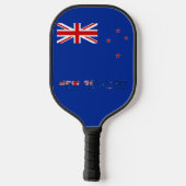 Raquette De Pickleball Drapeau néo-zélandais (Verso)
