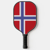 Raquette De Pickleball Drapeau norvégien (Recto)