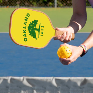 Raquette De Pickleball Drapeau Oakland, Californie