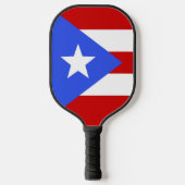 Raquette De Pickleball Drapeau Porto Rico (Recto)