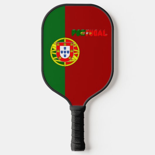 Raquette De Pickleball Drapeau portugais (Recto)
