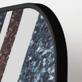 Raquette De Pickleball Drapeau Rustique UK rouge bleu étincelants parties (Détail gauche)