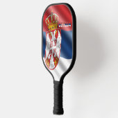 Raquette De Pickleball Drapeau serbe (Gauche)