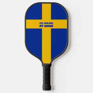 Raquette De Pickleball Drapeau suédois