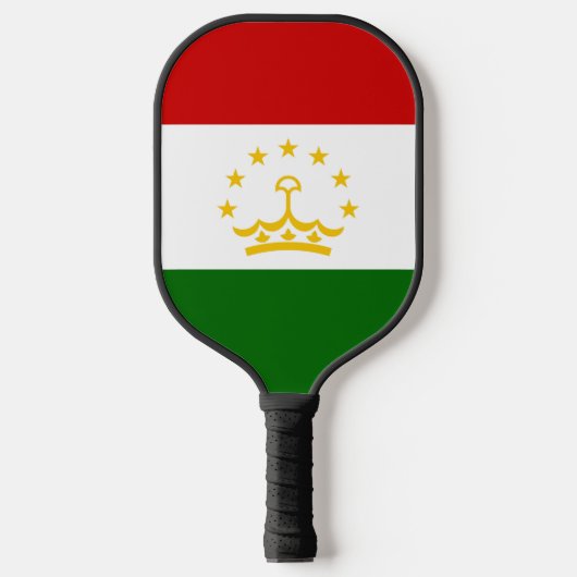 Raquette De Pickleball Drapeau Tadjikistan (Recto)