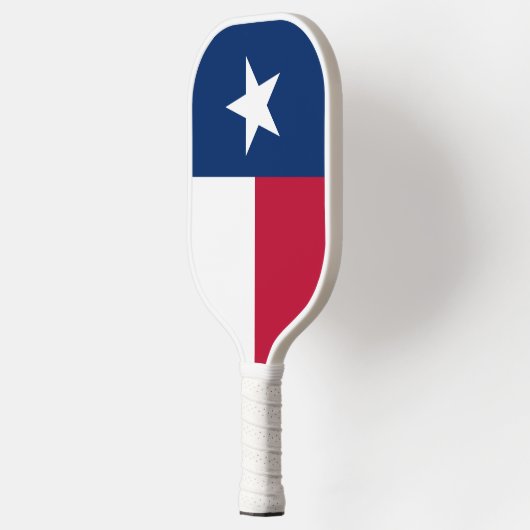 Raquette De Pickleball Drapeau Texas - affichage vertical (Gauche)