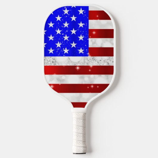 Raquette De Pickleball Drapeau USA (Recto)