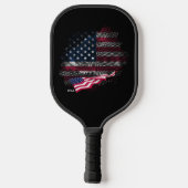 Raquette De Pickleball Drapeau USA (Verso)