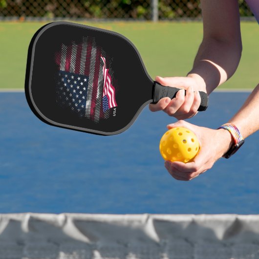 Raquette De Pickleball Drapeau USA (Insitu)