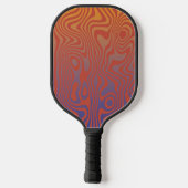 Raquette De Pickleball Dream Flow l Abstract Trippy Pattern - No. 01 (Verso)