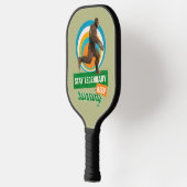 Raquette De Pickleball Drôle de motivation de course de Bigfoot (Gauche)