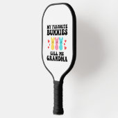Raquette De Pickleball Drôle Mes lapins Favoris Appelez-Moi Grand-Mère (Gauche)