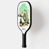 Raquette De Pickleball Drôle nom personnalisé Poisson de boisson (Gauche)