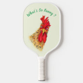 Raquette De Pickleball Drôle Pickleball Paddle avec surprenant Rooster (Recto)