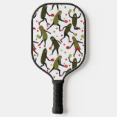 Raquette De Pickleball Drôle Pickleball Pickleball Pickers Gens Vert Blan (Verso)