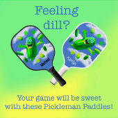 Raquette De Pickleball Drôle Pickleman Pickleball Paddle