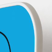 Raquette De Pickleball Drôle sauter boudskipper poisson dessin animé (Détail gauche)