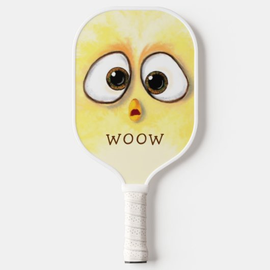 Raquette De Pickleball Drôle surpris Pickleball Pickleball Paddle Cartoon (Recto)