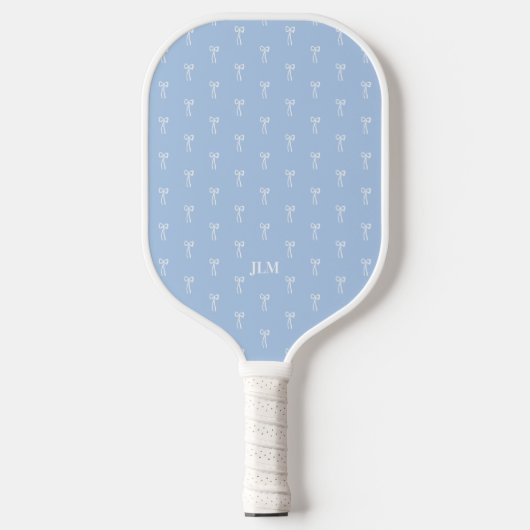 Raquette De Pickleball Dusty French Quelque chose de bleu classique Coque (Recto)