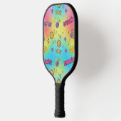 Raquette De Pickleball Dynamite Pop Art Rainbow Pattern (Gauche)