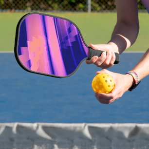 RAQUETTE DE PICKLEBALL EAU DE CHUTE ABSTRAITE
