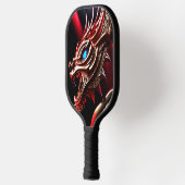Raquette De Pickleball Échelles rouge et or du dragon à respiration par f (Gauche)
