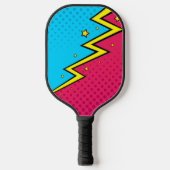 Raquette de pickleball éclair Cool Pop Art (Recto)