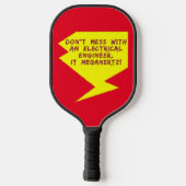Raquette De Pickleball Éclairage de l'ingénieur (Verso)