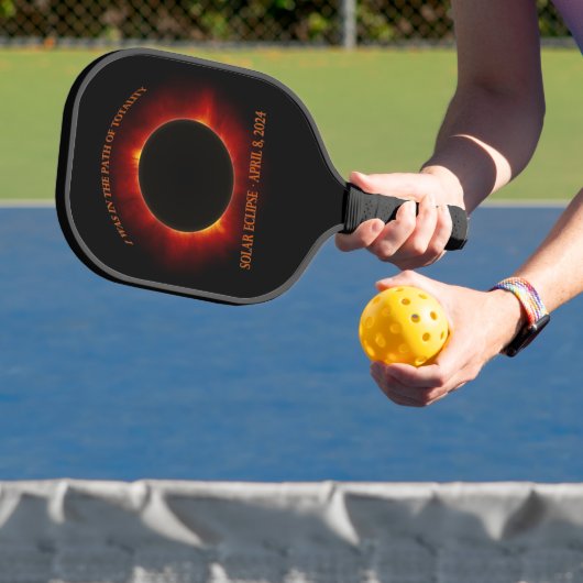 Raquette De Pickleball Éclipse solaire totale (Insitu)