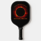 Raquette De Pickleball Éclipse solaire totale (Recto)