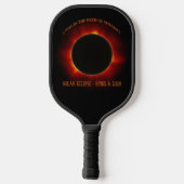 Raquette De Pickleball Éclipse solaire totale (Verso)