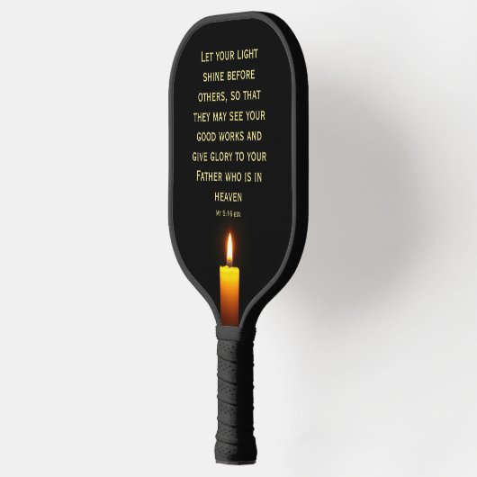 Raquette De Pickleball Écriture claire Pickleball Paddle (Gauche)