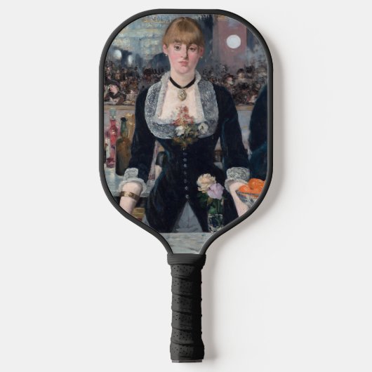 Raquette De Pickleball Edouard Manet - Un bar aux Folies-Bergere (Recto)