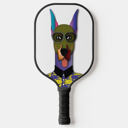 Raquette De Pickleball El Pinscher Does Country Club (Recto)