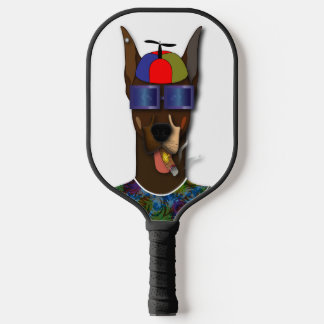 Raquette De Pickleball El Pinscher fait Carnaval