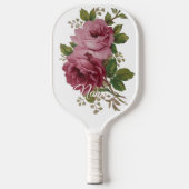 Raquette De Pickleball Élégance de Rose Rose  (Recto)