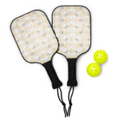 Raquette de Pickleball | Élégance Florale | Équipe