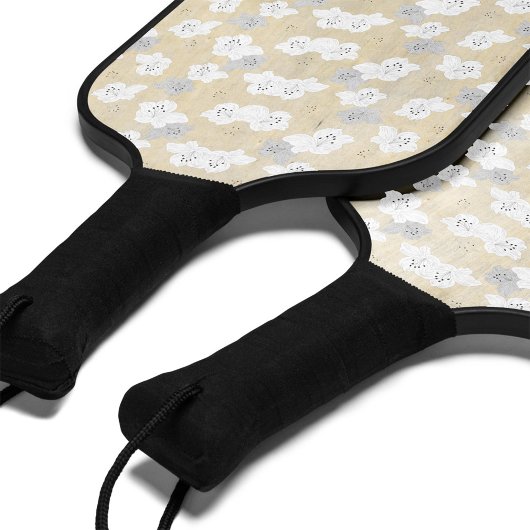 Raquette de Pickleball | Élégance Florale | Équipe