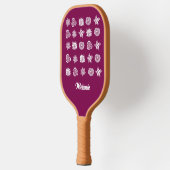 Raquette De Pickleball élégant floral (Gauche)