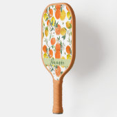 Raquette De Pickleball Élégant Motif Citrus (Gauche)