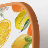 Raquette De Pickleball Élégant Motif Citrus (Détail gauche)