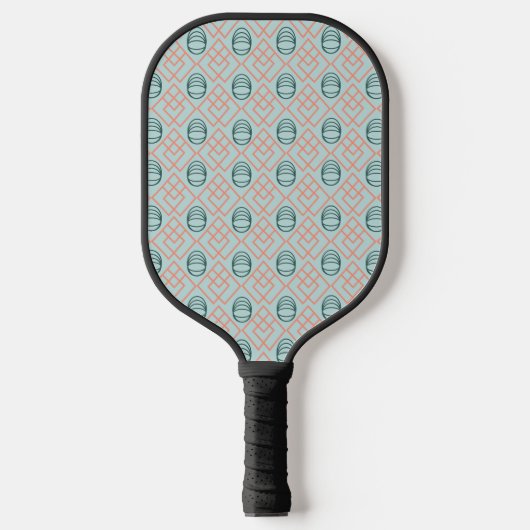 Raquette De Pickleball Éléments Art déco (Recto)